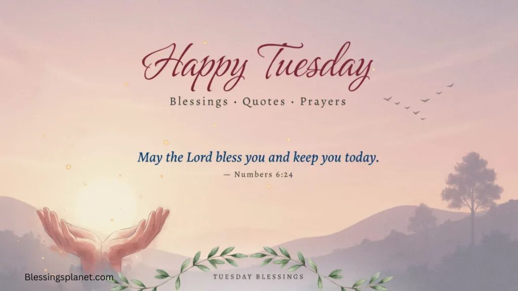 Positive Tuesday Morning Blessings