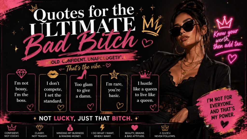 Quotes for the Ultimate Bad Bitch