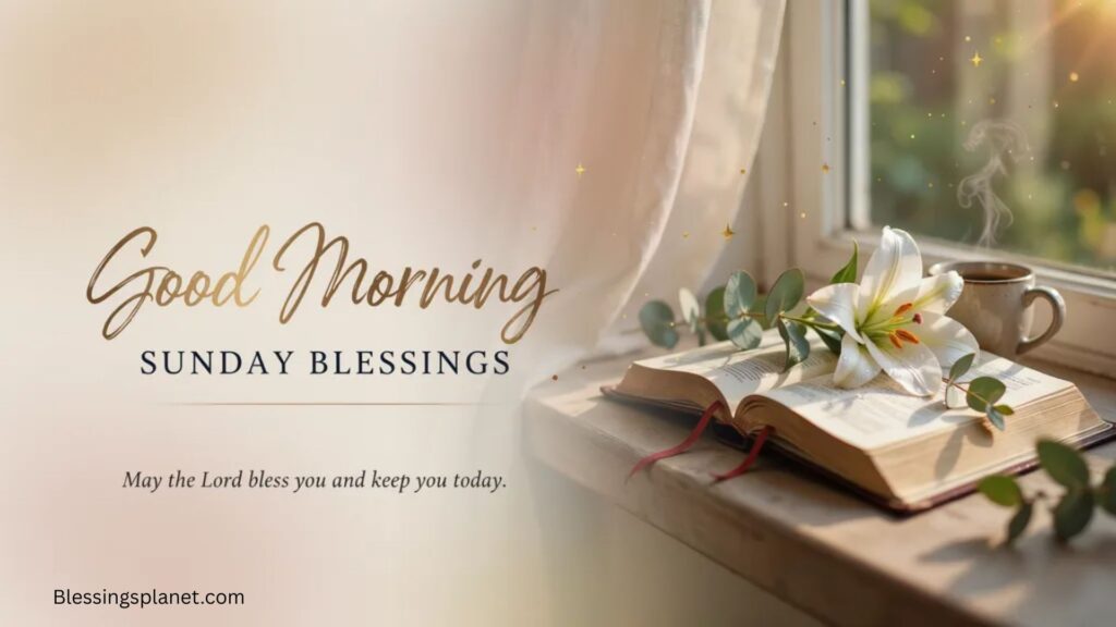 Special Beautiful Good Morning Sunday Blessings