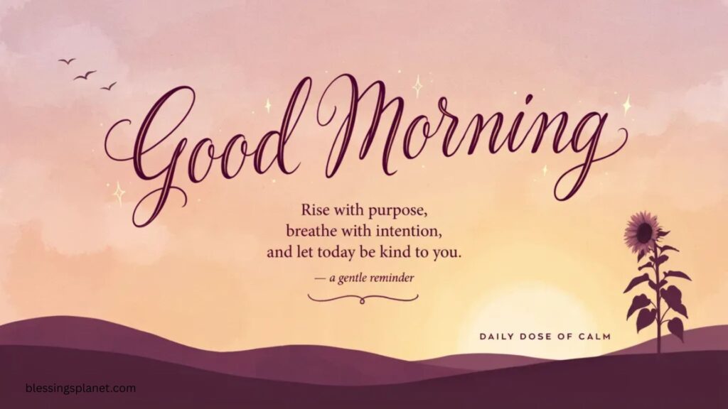 Unique Good Morning Quotes